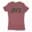Satte Mele Evalo Buttons Women’s T-Shirt in Cardinal Color